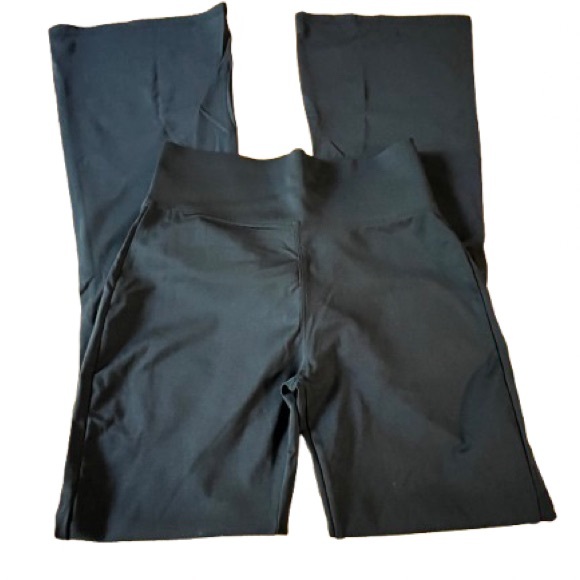 Women's Black High-Waisted Pants - Size Large - Picture 1 of 3
